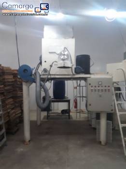 Extrusora para macarr�o Braiband 250 kg / h