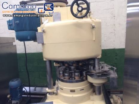 Recravadeira com 8 cabe�otes Goetz