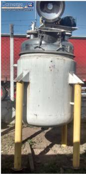 Reator de press�o em inox 1.200 L