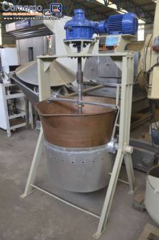 Tacho cozinhador cobre à gás Incal 200 litros