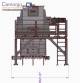Misturador horizontal de p�s interno em a�o inox 1000 litros LIBRASIS