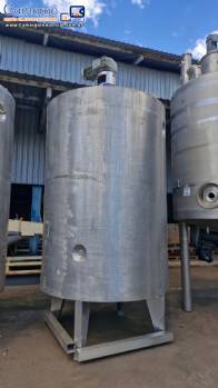 Tanque misturador em a�o inox 5.000 litros APV