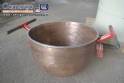 Tacho de cobre a g�s para crocantes Incapi