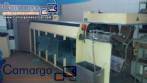Forno industrial autom�tico para produ��o de folhas waffer fabricante Haas