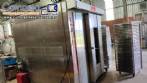Forno rotativo em inox com carrinho duplo Supremax � g�s