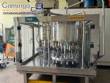 Envasadora rotativacom tampadora batoque em inox 16 bicos IMSB para frascos garrafas