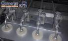 Forno cont�nuo industrial para fabrica��o de casquinha biju wafer Haas