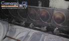 Forno cont�nuo industrial para fabrica��o de casquinha biju wafer Haas