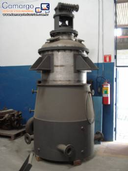 Reator em aço inox 1250 L