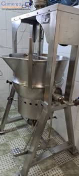 Tacho cozinhador em inox à gás para doces Incal 100 litros