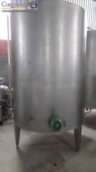 Tanques para 3000 4000 L em a�o inox Brasholanda