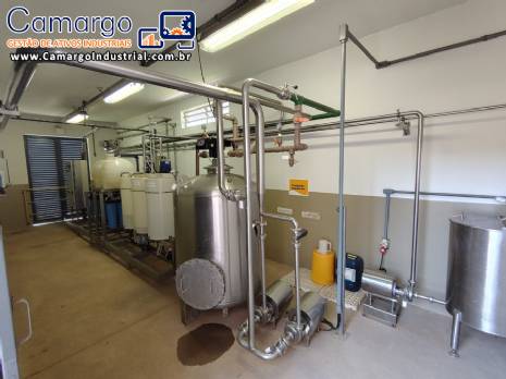 Sistema de purifica��o de �gua osmose reversa Despurifil 8.000 litros por hora