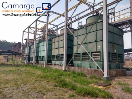 Torre de resfriamento � �gua 250 m� KWCA