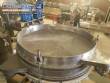 Peneira vibratória em aço inox circular 2 estágios MVL