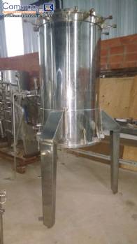 Filtro pré filtro para bebidas terra diatomácea inox Zegla