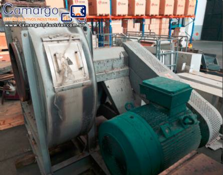 Ventilador centr�fugo 175 cv