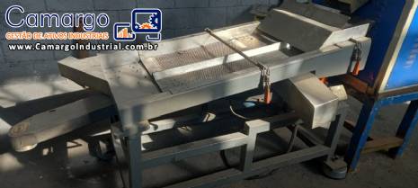 Peneira vibratória em aço inox BTZ