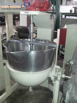 Tacho aberto encamisado em a�o inox