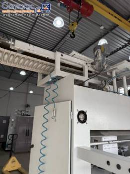 Enfardadeira embaladora vertical autom�tica de pacotes de 5kg Tecnotok